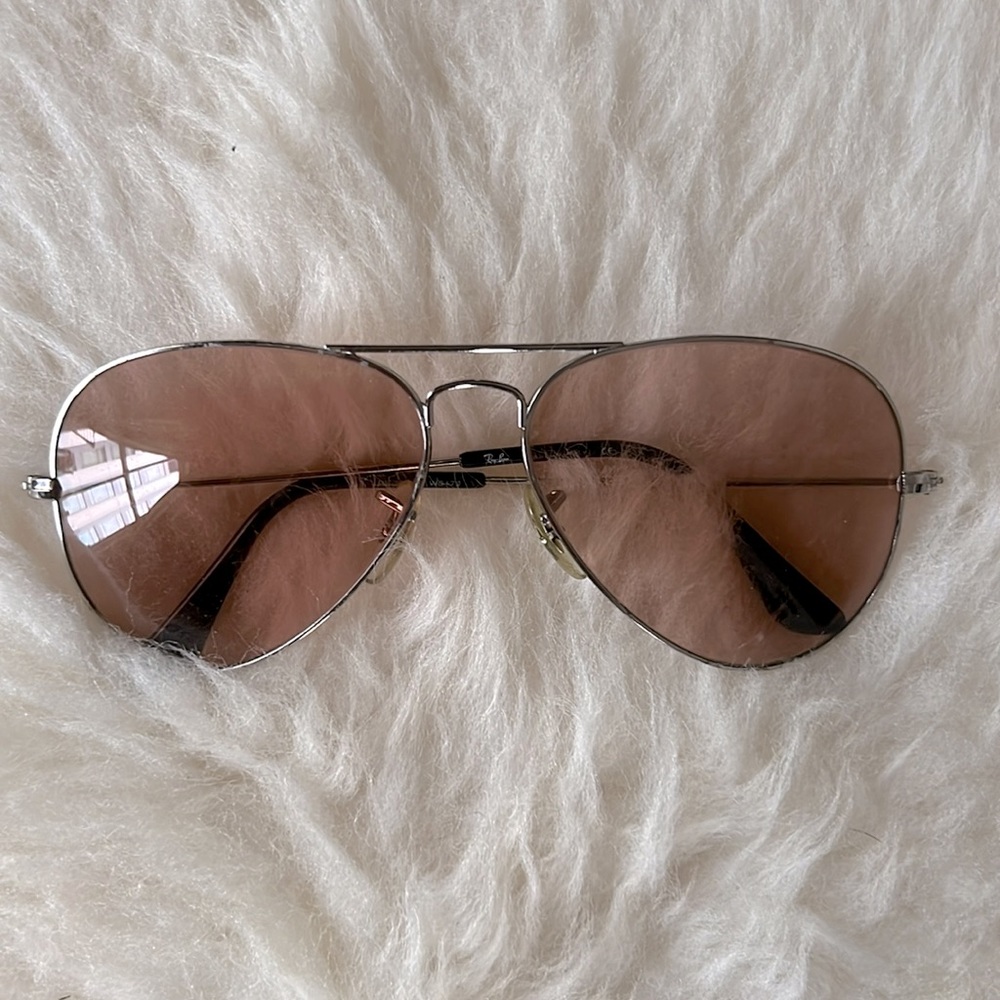Rayban Aviator Sunglasses with Case. Used. Excellent condition.